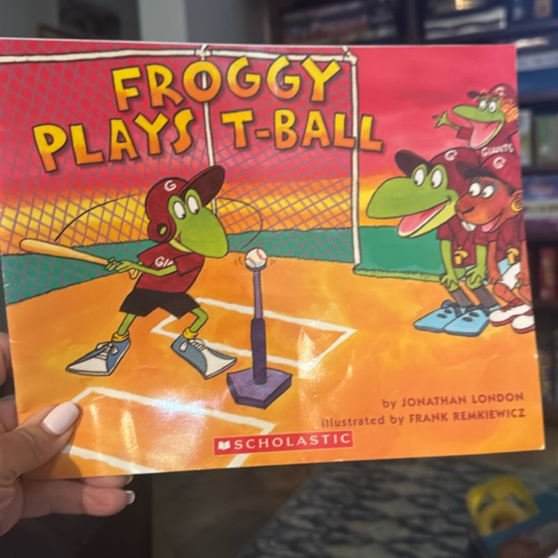 Froggy Plays T-Ball