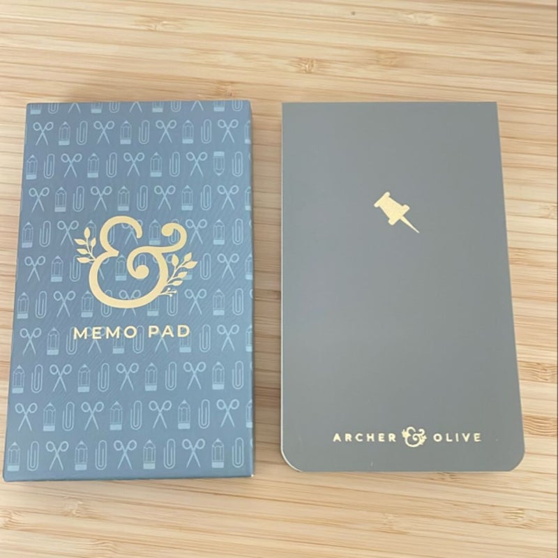 Archer & Olive Memo Pad