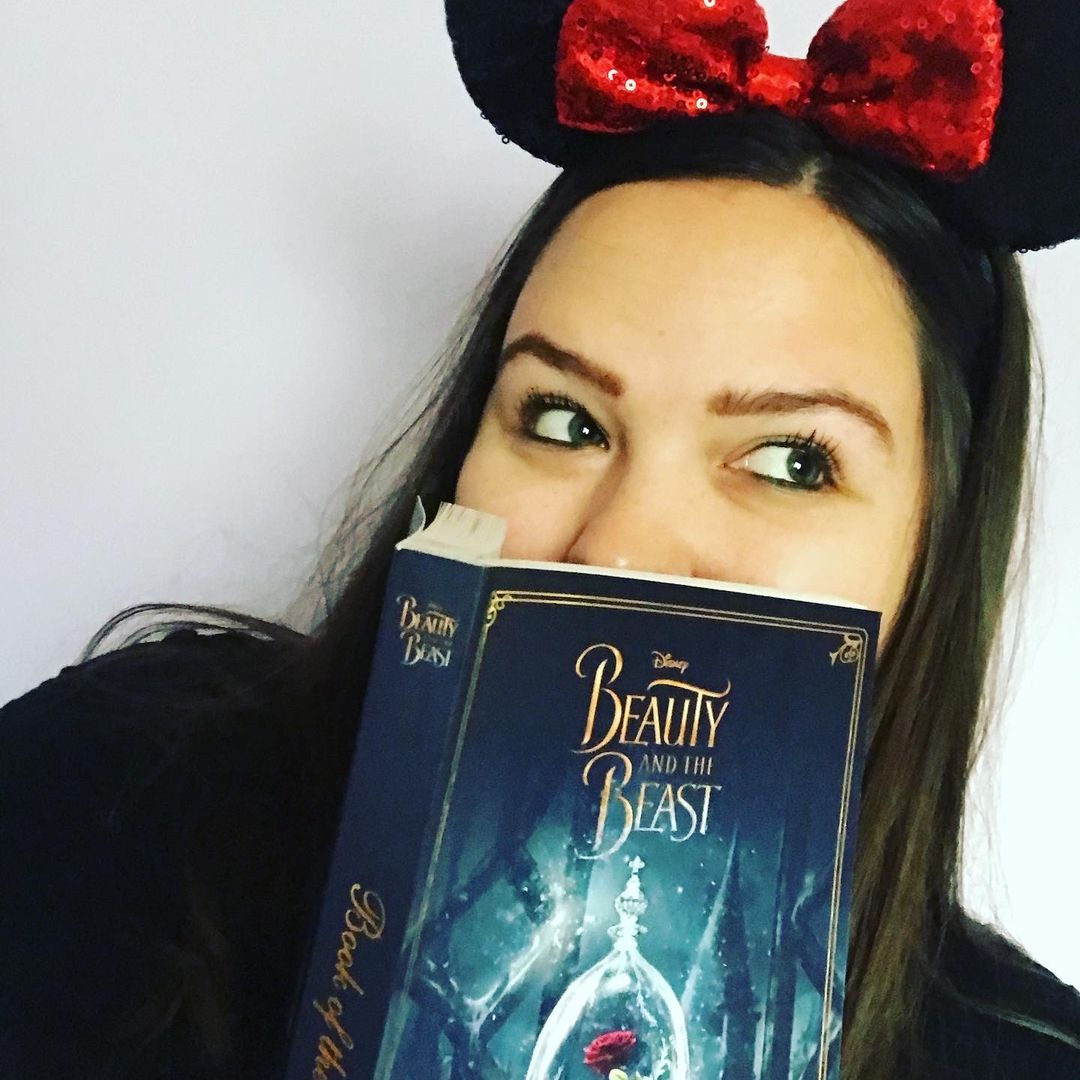 Glittered with books