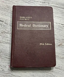 Dorland’s Pocket Medical Dictionary (1959)