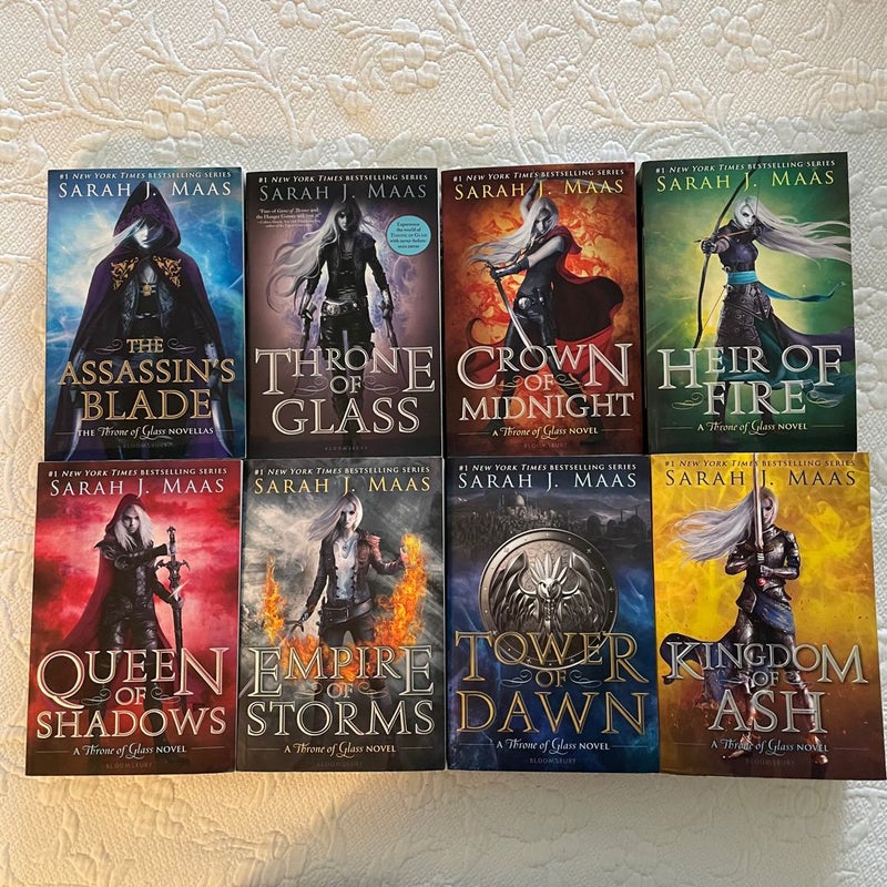 Throne of Glass OOP Original Covers