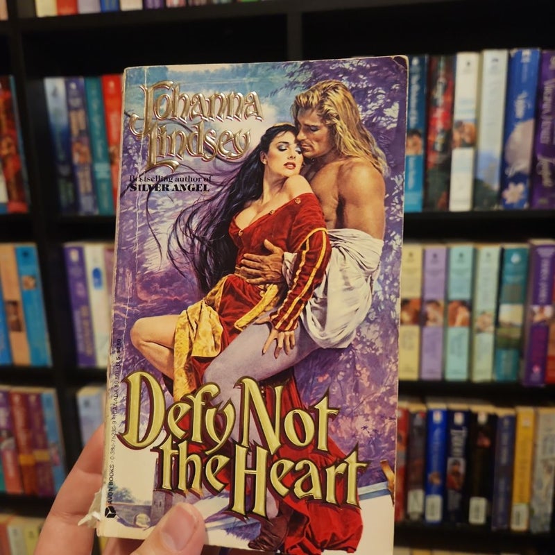 Defy Not the Heart 1st Edition, 1st Printing CLINCH COVER 