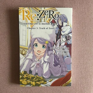Re:ZERO -Starting Life in Another World-, Chapter 3: Truth of Zero, Vol. 4 (manga)