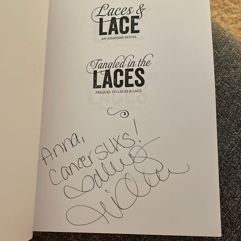 Laces and Lace (signed by the author)