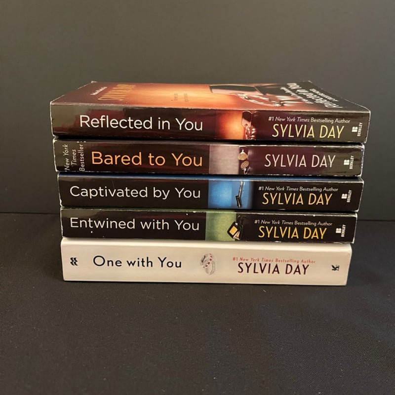 Sylvia Day Crossfire Novels 5 Book Romance Paperback Series by Sylvia ...