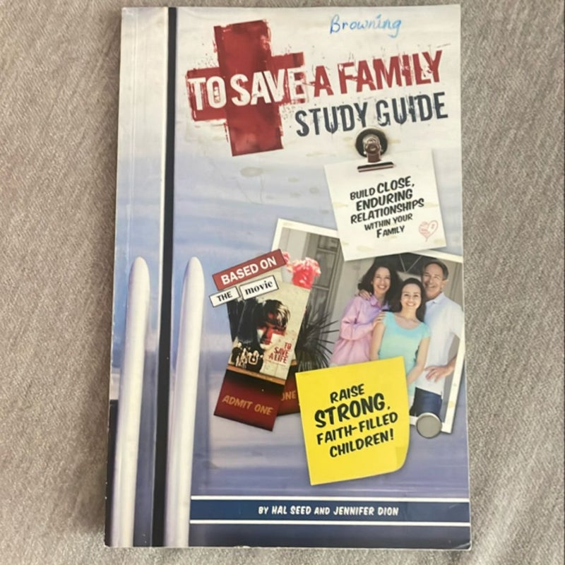 To Save A Family Study Guide