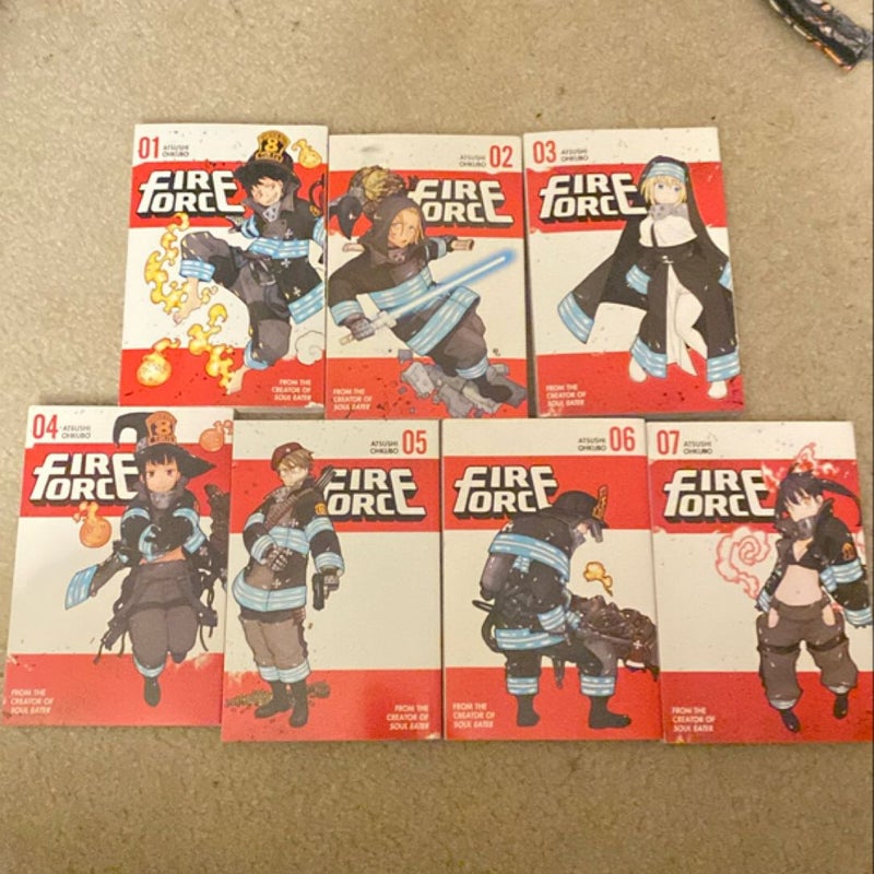 Fire Force volumes 1-7