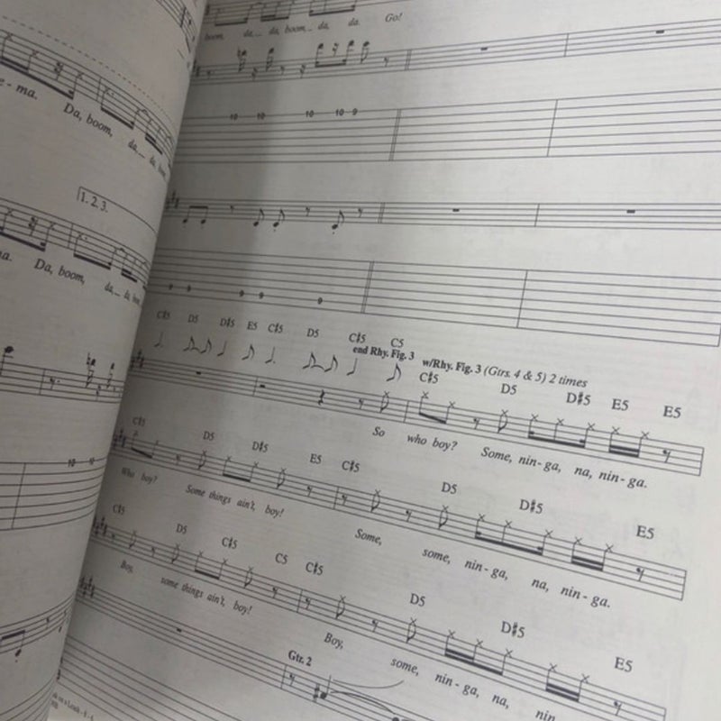 Korn Follow The Leader Songbook 