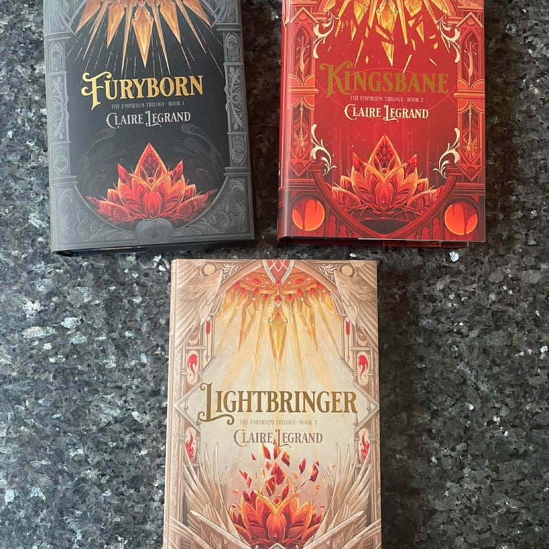 Illumicrate - The Empirium Trilogy by Claire Legrand