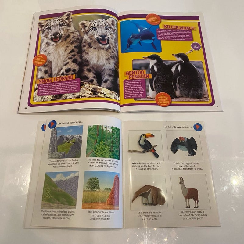 Kids' Animal Books Bundle: National Geographic & Scholastic