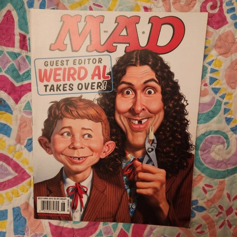 MAD Magazine Weird Al Takes Over 