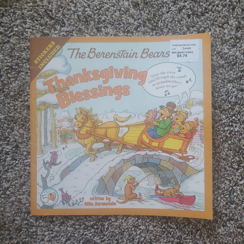 The Berenstain Bears Thanksgiving Blessings