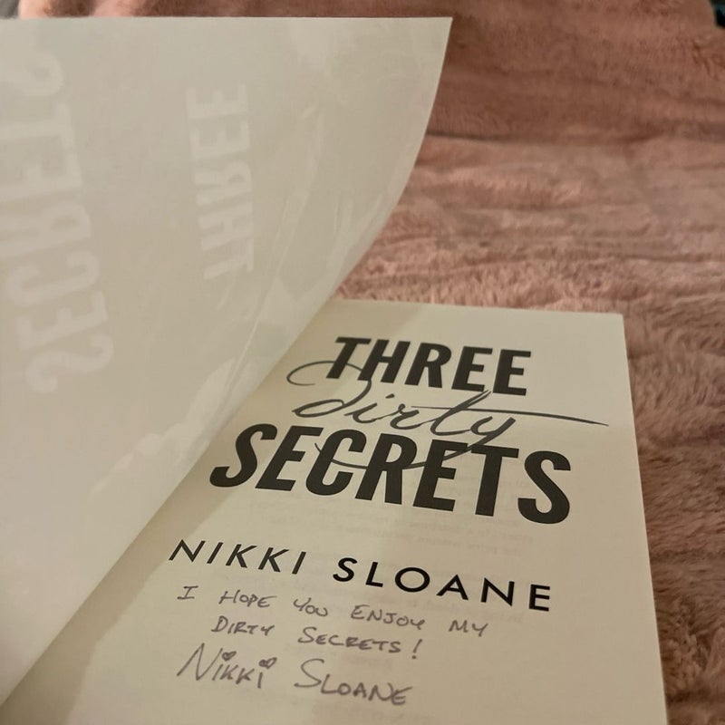 Three Dirty Secrets ✨Signed✨