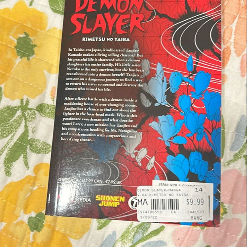 Demon slayer volume 4 