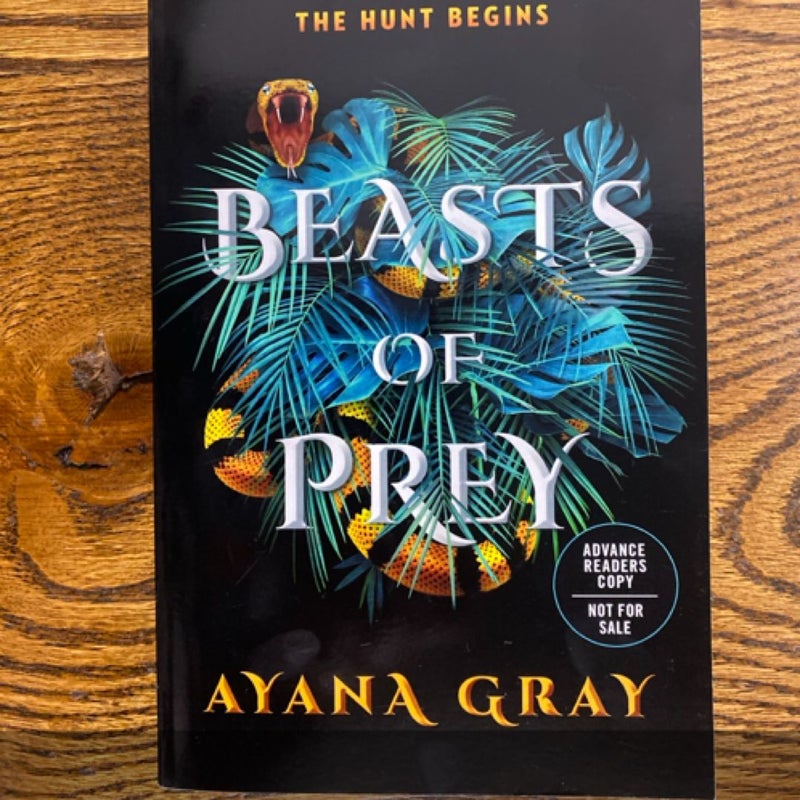 Beasts of Pray ARC