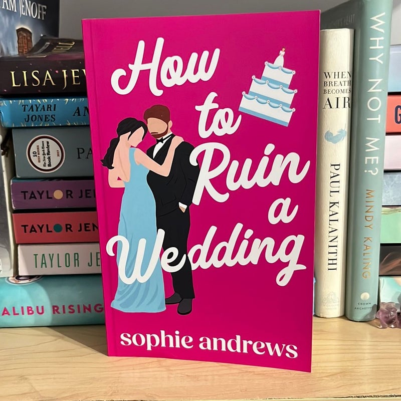 How to ruin a wedding - signed special edition