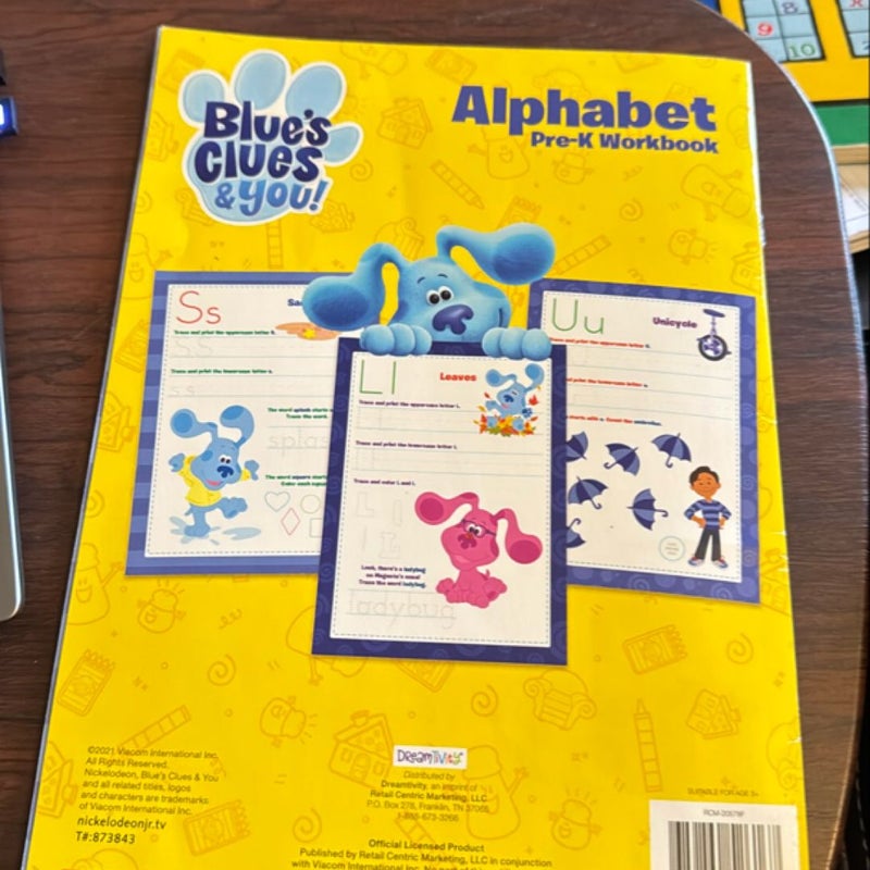 Alphabet Pre-K Workbook