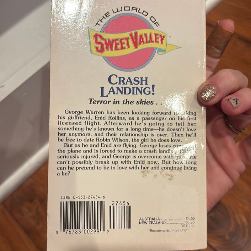 Sweet Valley High Crash Landing #20