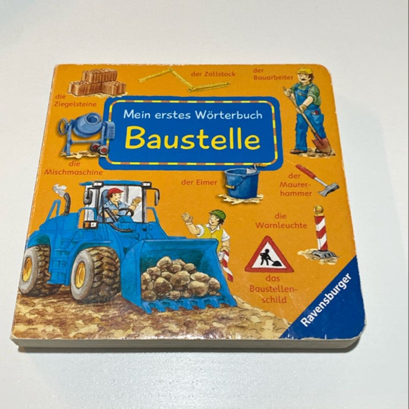 Mein erstes Wörterbuch Baustelle