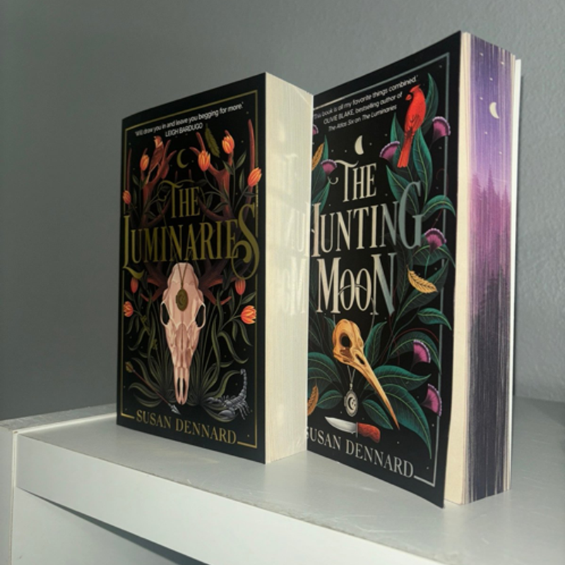 The Luminaries and The Hunting Moon Waterstones exclusive