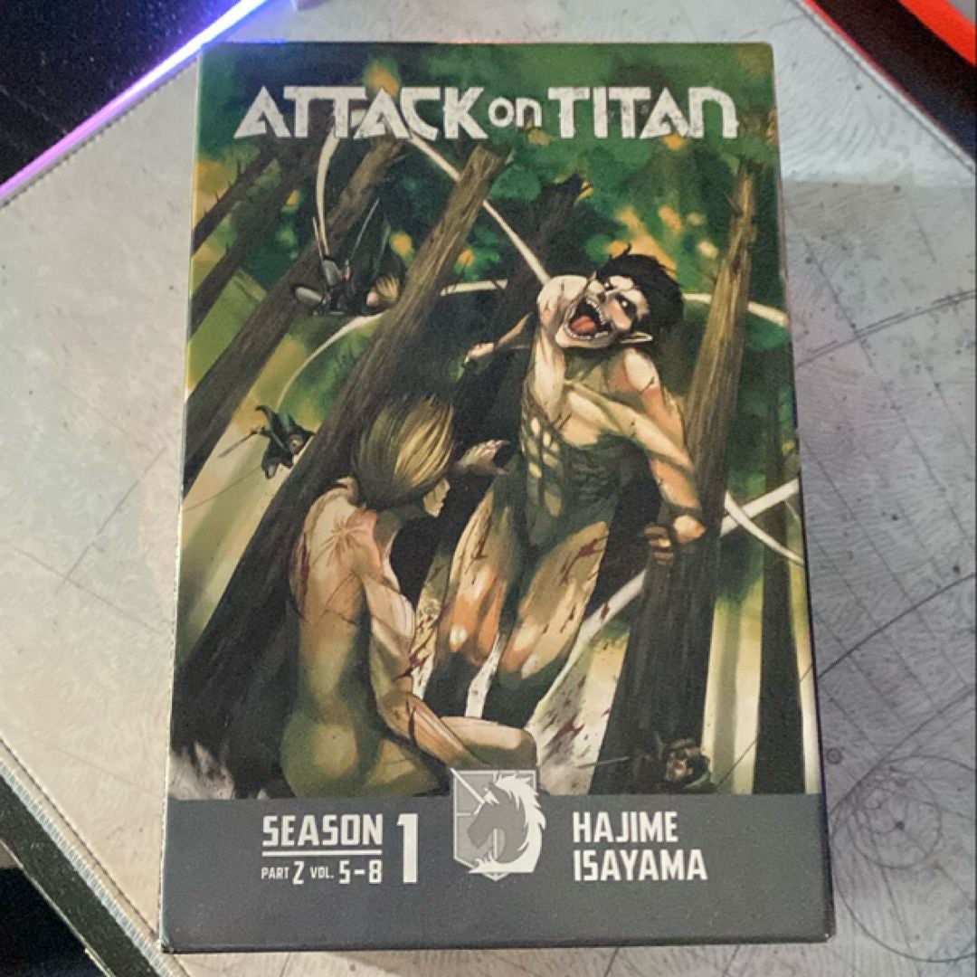 Attack on Titan Season 1 Part 2 Manga Box Set