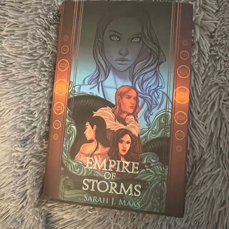 Dust jacket: Empire of Storms
