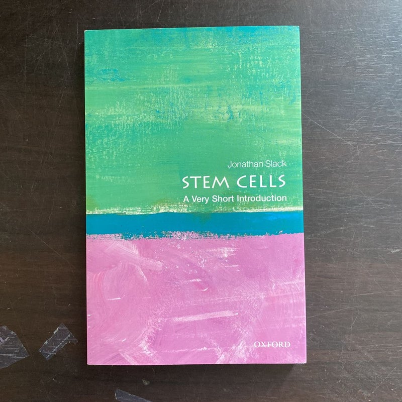 Stem Cells: a Very Short Introduction