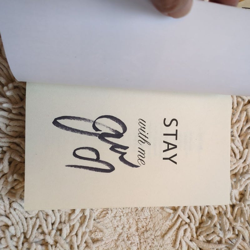 Stay with Me (Signed) 