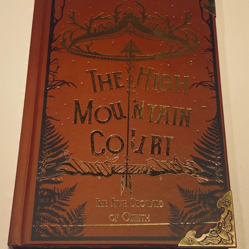 The High Mountain Court Bookish Box