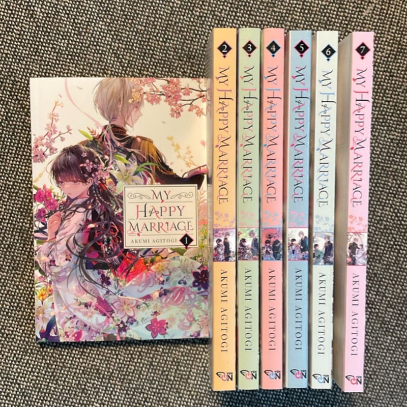 My Happy Marriage, Vol. 1-7 (light Novel bundle)