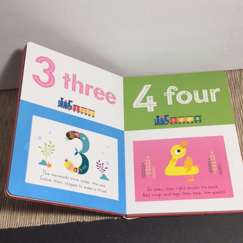 Trace and Learn 123: Scholastic Early Learners (Trace and Learn) 