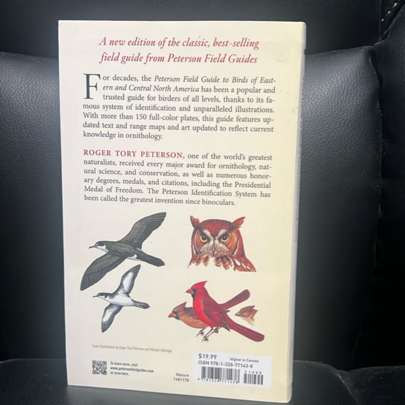 Peterson Field Guide to Birds of Eastern and Central North America, Seventh Ed