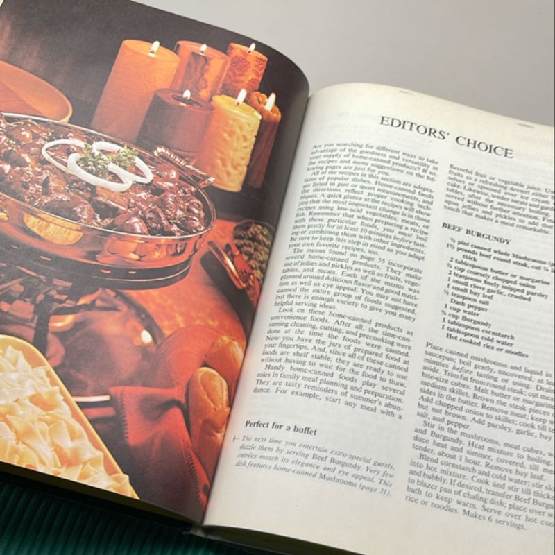 Home Canning Cookbook