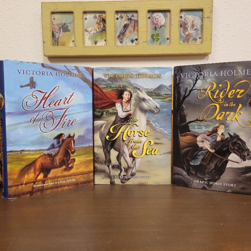 Horse book bundle by Victoria Holmes