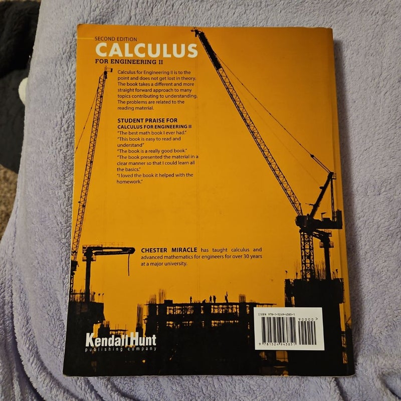 Calculus for Engineering II