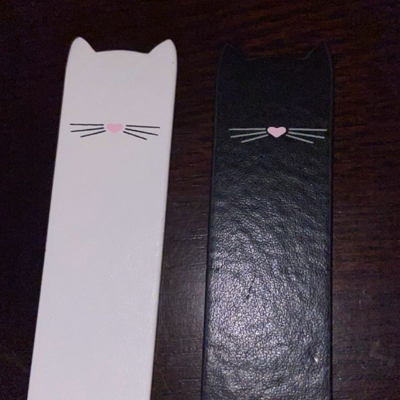 KATE SPADE 2 PACK CAT BOOKMARKS 