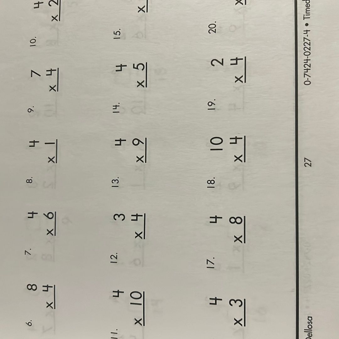 Timed Math Tests by Pat Howard