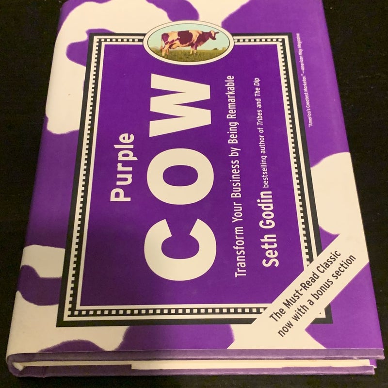 Purple Cow, New Edition