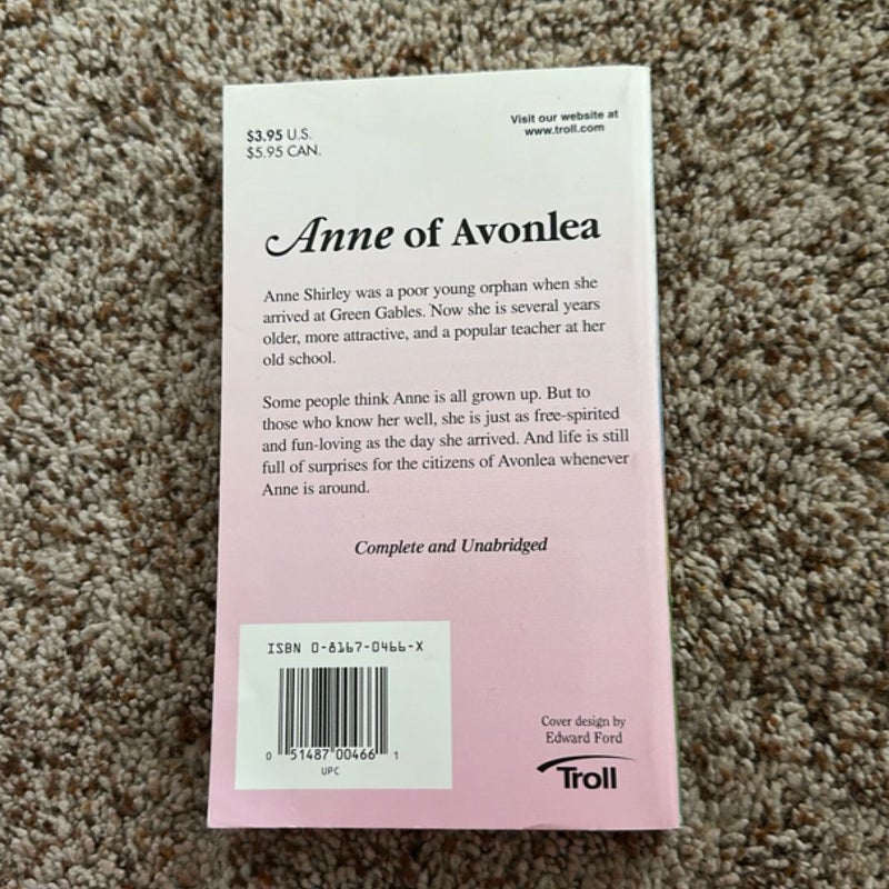 Anne of Avonlea