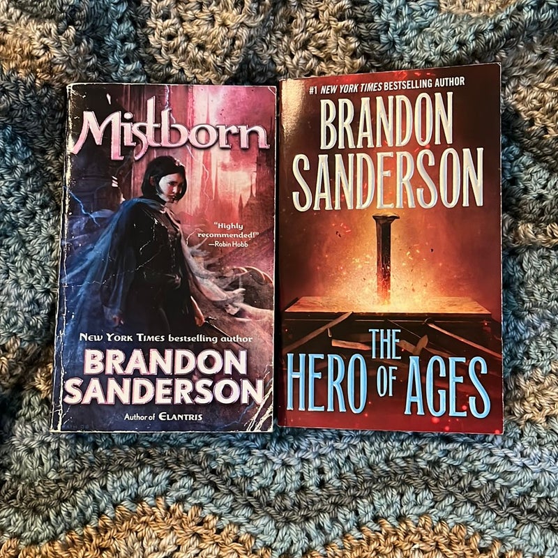 Mistborn Series Book 1 & 3