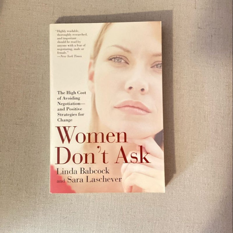 Women Don't Ask