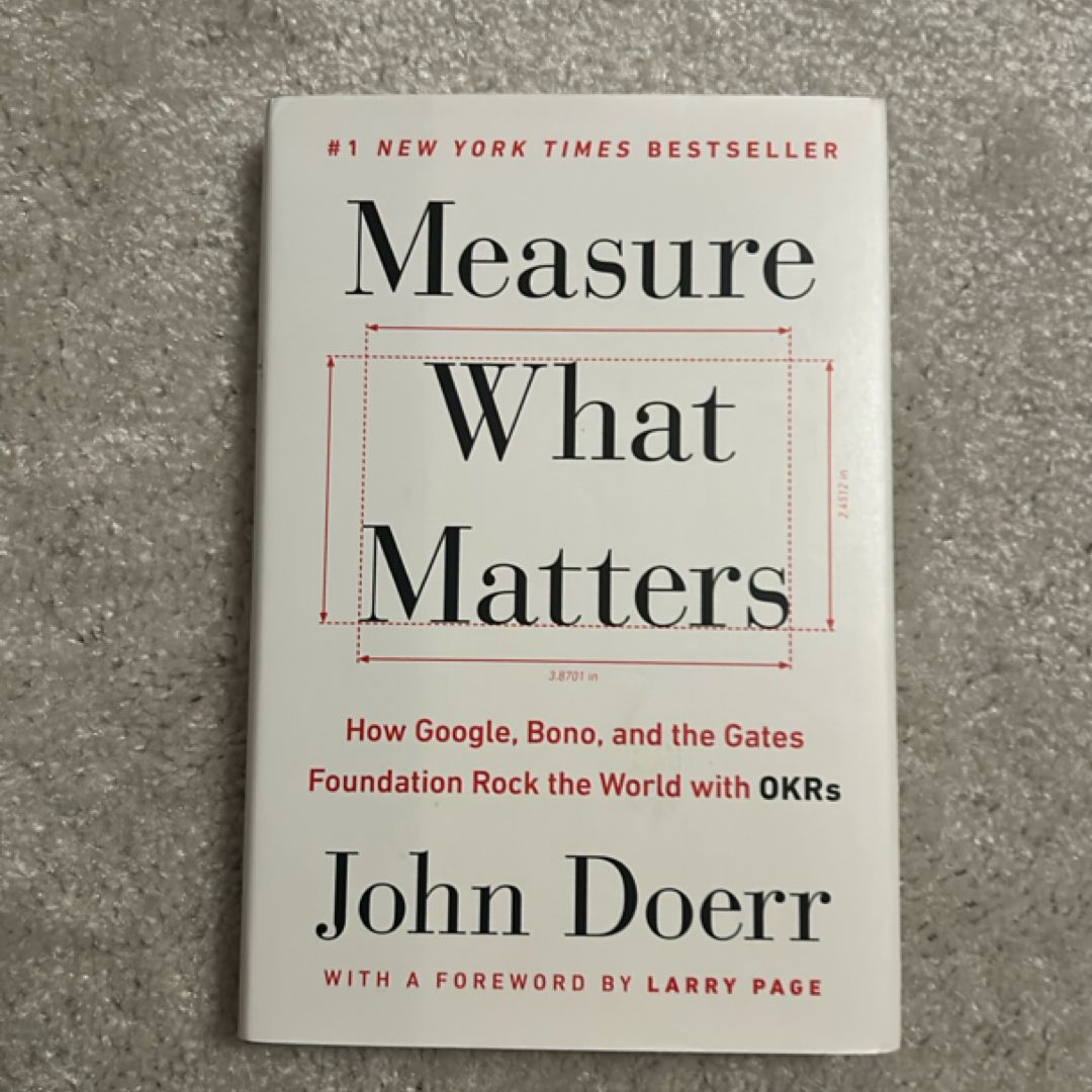 Measure What Matters