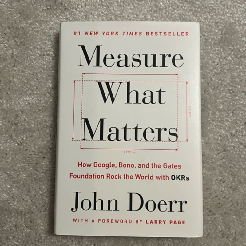 Measure What Matters