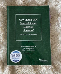 Contract Law, Selected Source Materials Annotated, 2022 Expanded Edition