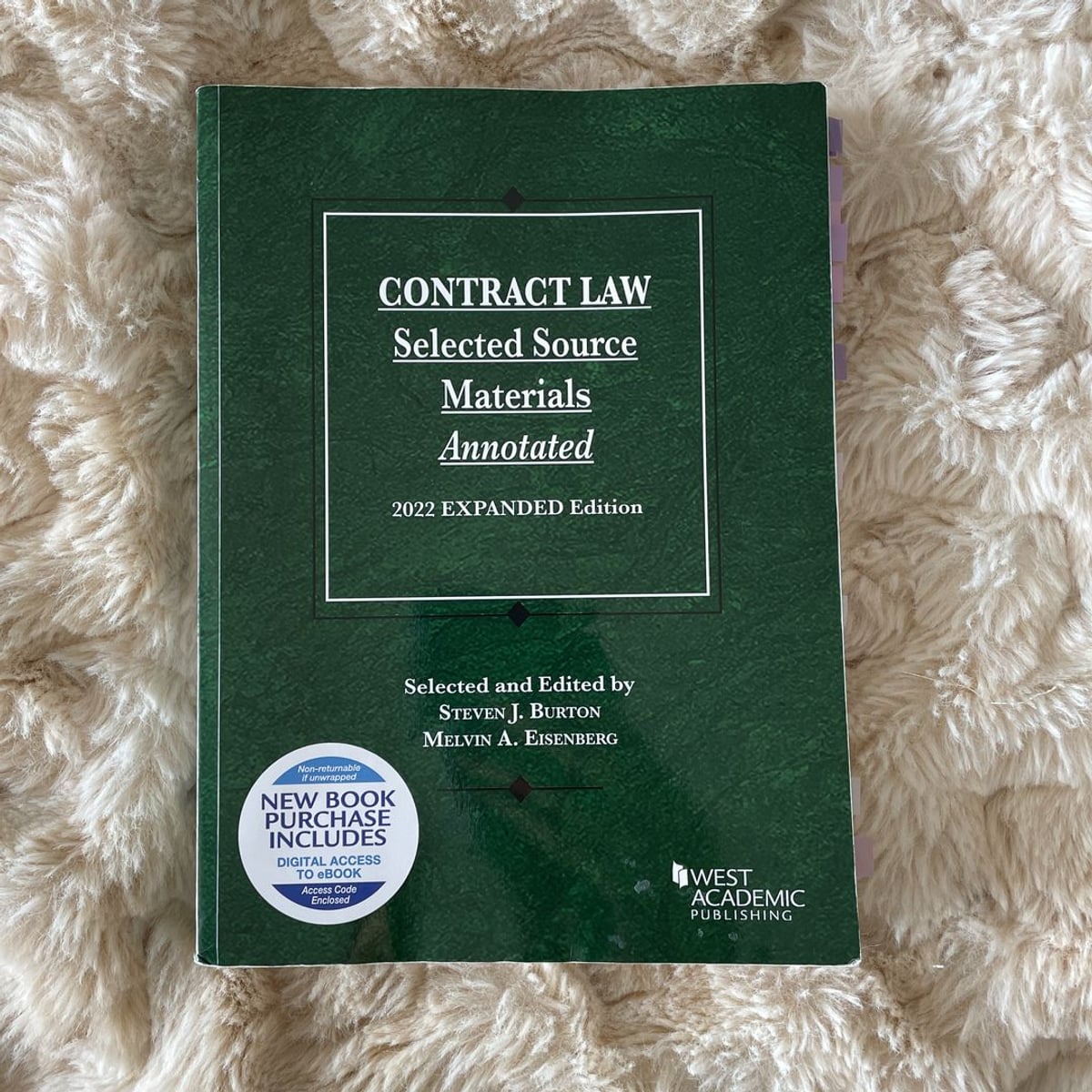 Contract Law, Selected Source Materials Annotated, 2022 Expanded