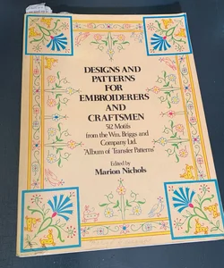 Designs and Patterns for Embroiderers and Craftspeople 1974