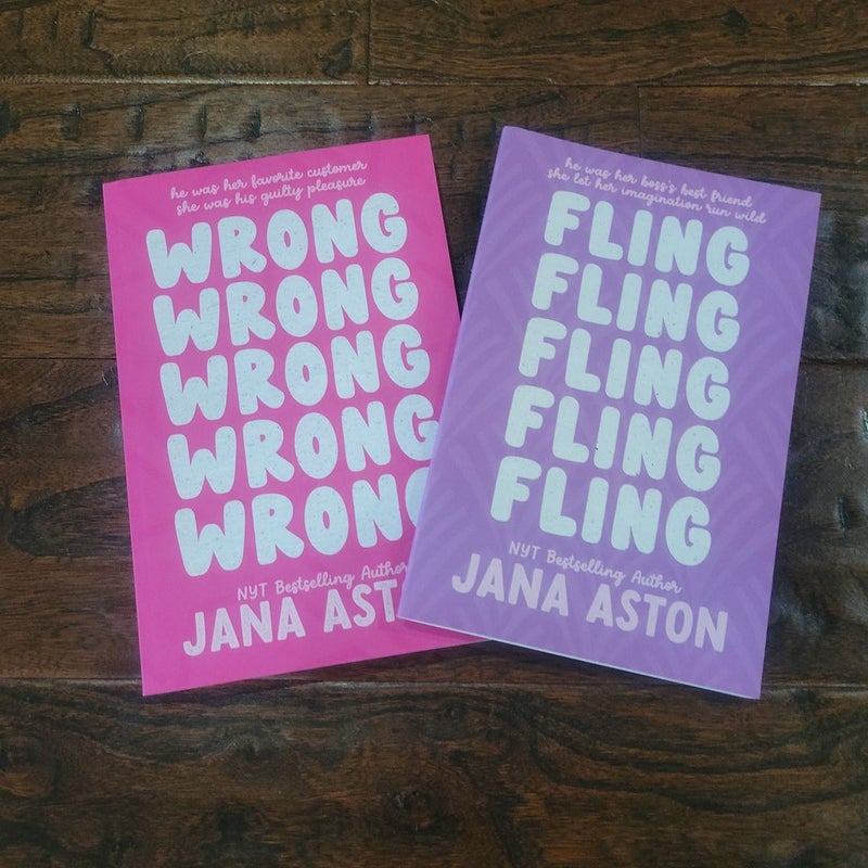 Wrong and Fling by Jana Aston Hello lovely Special Edition