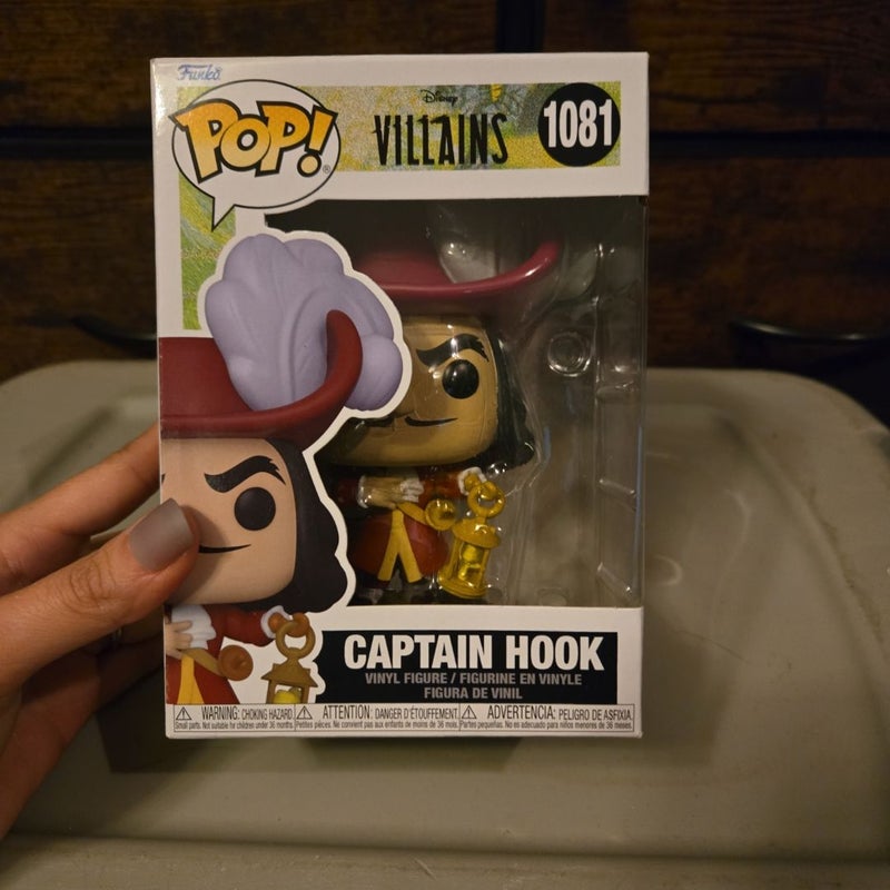 Capitan Hook Shelf Decor