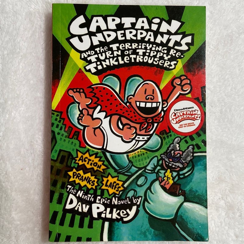 Captain Underpants and the Terrifying Return of Tippy Tinkletrousers