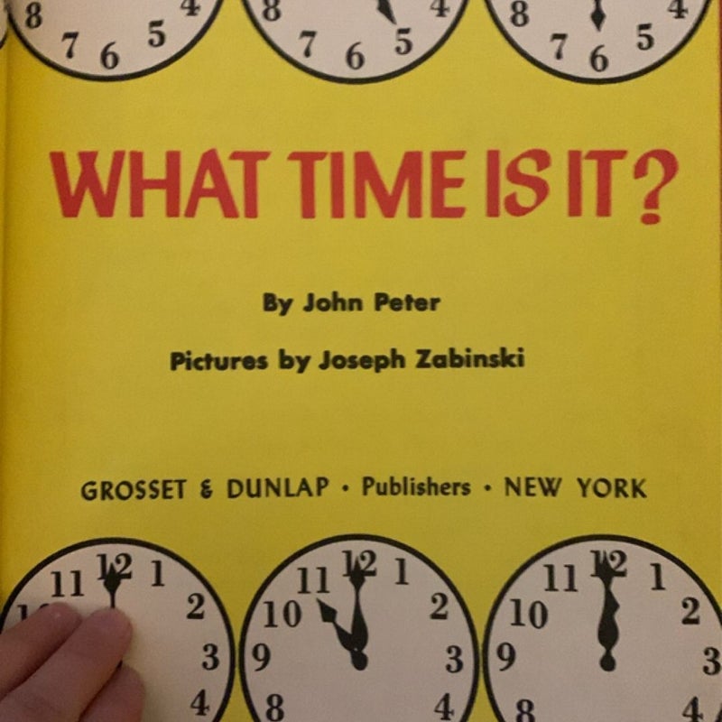 What Time is It? 